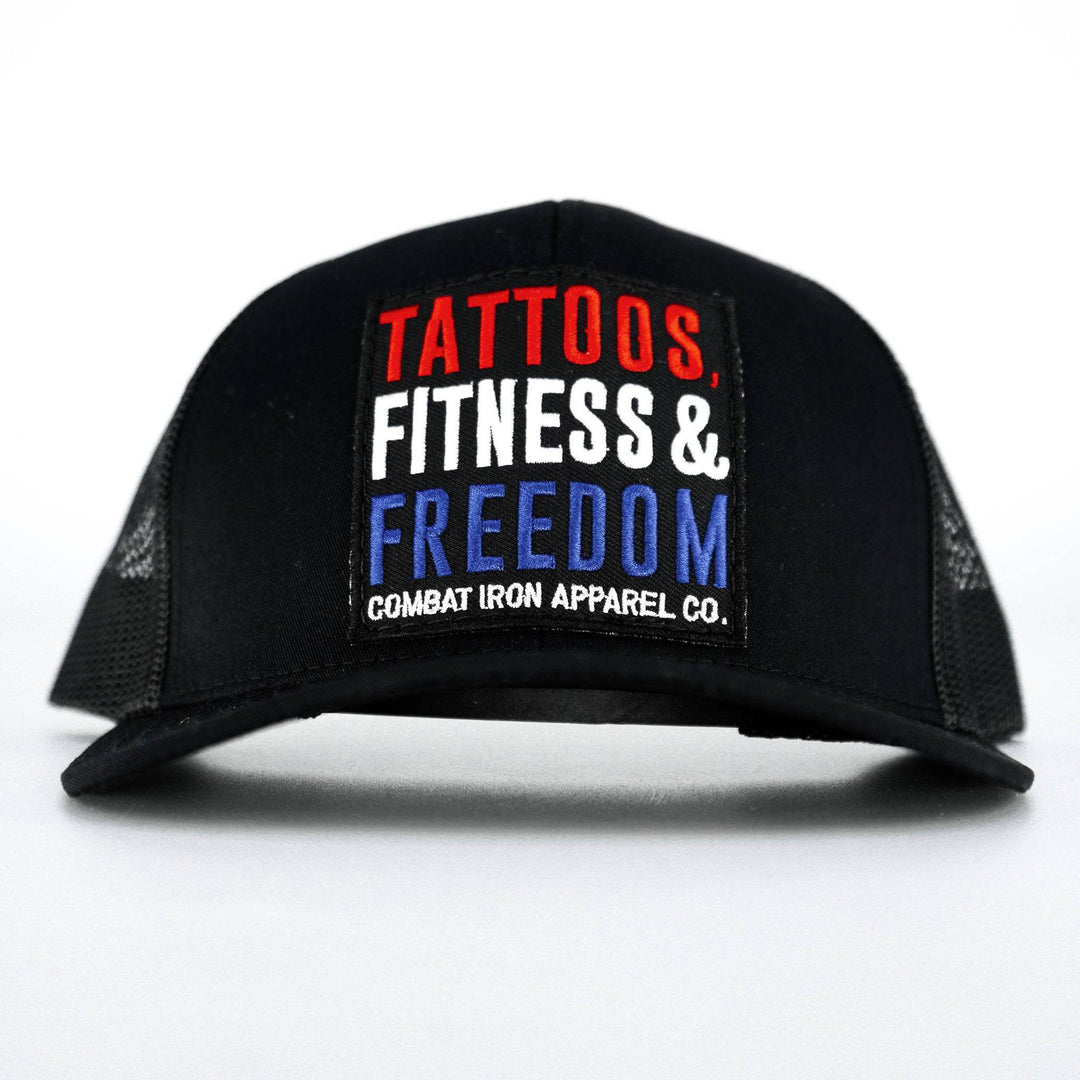 Tattoos, Fitness & Freedom USA Edition Snapback Hat - One Revolver Surfboards