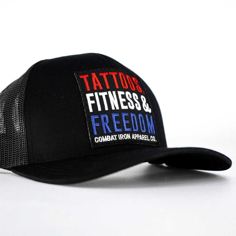 Tattoos, Fitness & Freedom USA Edition Snapback Hat - One Revolver Surfboards