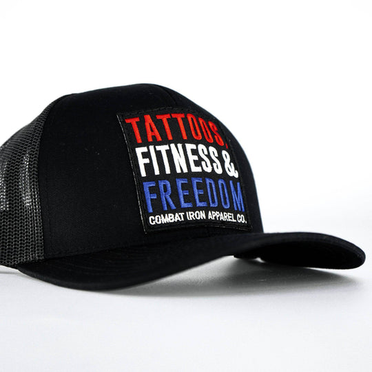 Tattoos, Fitness & Freedom USA Edition Snapback Hat - One Revolver Surfboards