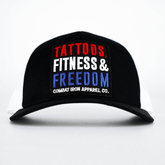 Tattoos, Fitness & Freedom USA Edition Snapback Hat - One Revolver Surfboards
