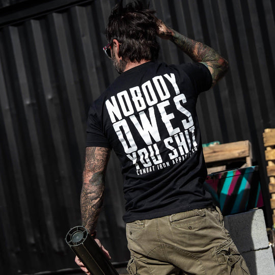 Nobody Owes You Men's T-Shirt - One Revolver Surfboards