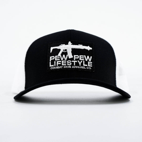 Pew Pew Lifestyle Patch Mid-Profile Snapback Hat - One Revolver Surfboards