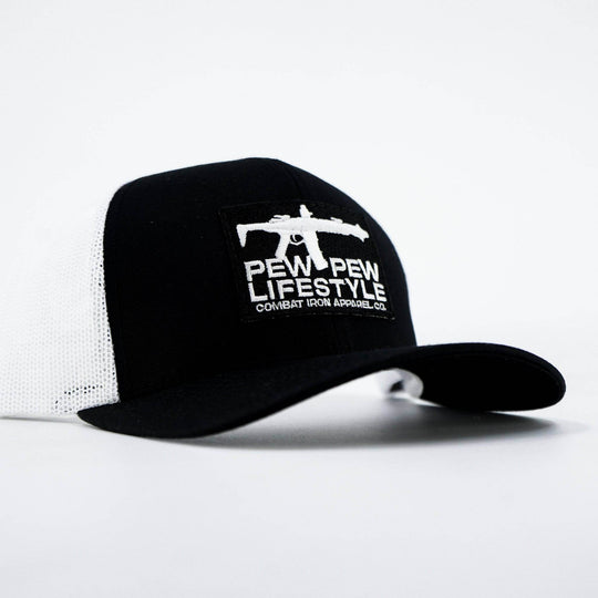 Pew Pew Lifestyle Patch Mid-Profile Snapback Hat - One Revolver Surfboards