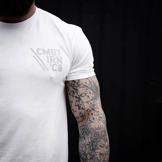 Original Motto: Lift Heavy. Move Fast. Stay Deadly. Men's T-Shirt - One Revolver Surfboards