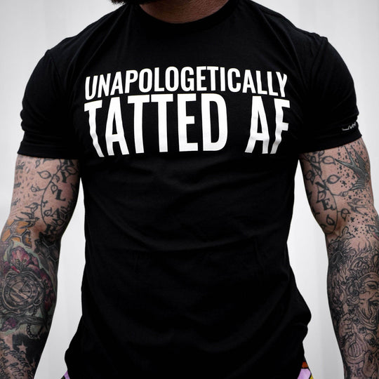 Unapologetically Tatted AF Men's T-shirt - One Revolver Surfboards