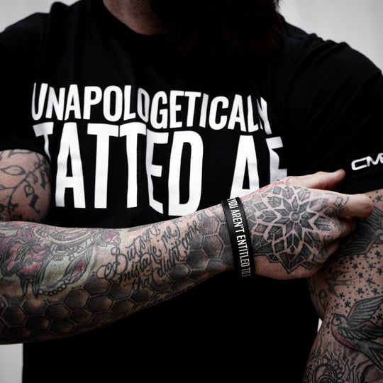 Unapologetically Tatted AF Men's T-shirt - One Revolver Surfboards
