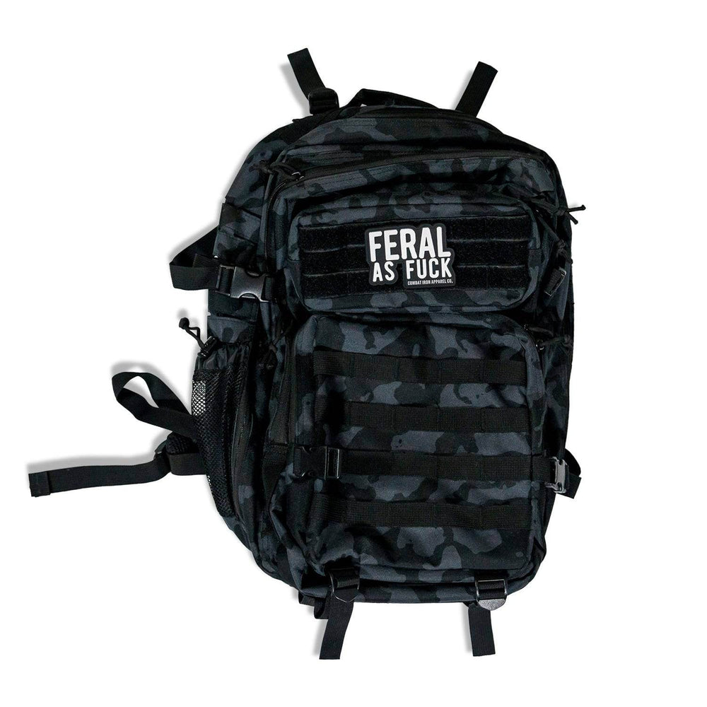 Feral As Fuck Die Cut PVC Patch - One Revolver Surfboards