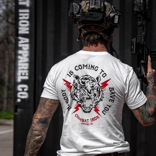 Nobody Is Coming To Save You Men's T-Shirt - One Revolver Surfboards