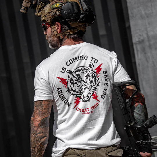 Nobody Is Coming To Save You Men's T-Shirt - One Revolver Surfboards