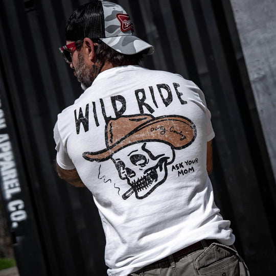 Wild Ride Men's T-Shirt - One Revolver Surfboards