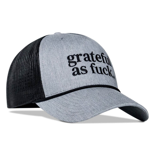 Grateful As Fuck Rope Snapback Hat - One Revolver Surfboards