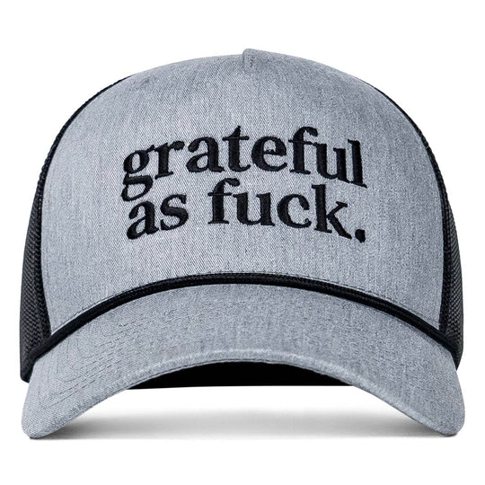 Grateful As Fuck Rope Snapback Hat - One Revolver Surfboards