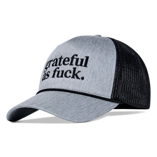 Grateful As Fuck Rope Snapback Hat - One Revolver Surfboards