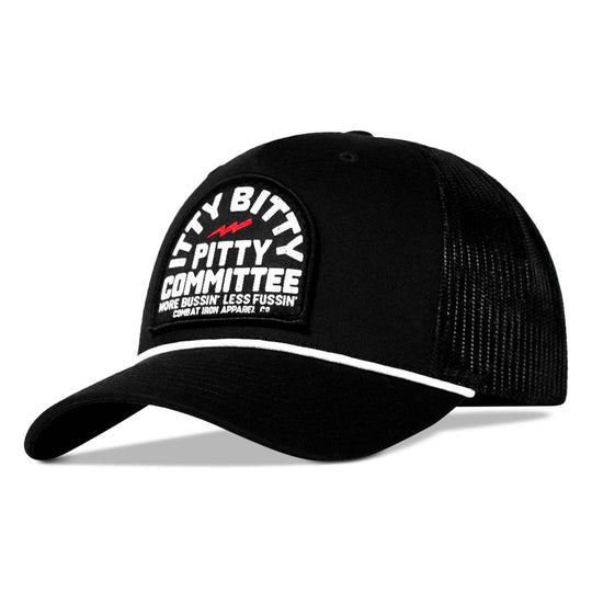 Itty Bitty Pitty Committee Patch Rope SnapBack Hat - One Revolver Surfboards