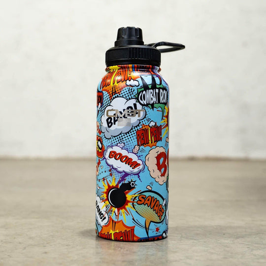 32oz Metal Hydration Bottle V2 | 24hr Insulated + Drink Port - One Revolver Surfboards