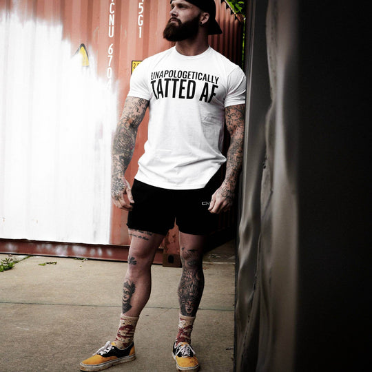 Unapologetically Tatted AF Men's T-shirt - One Revolver Surfboards