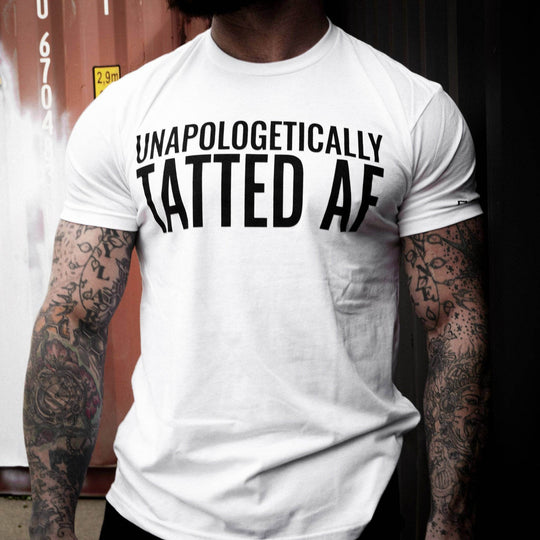Unapologetically Tatted AF Men's T-shirt - One Revolver Surfboards