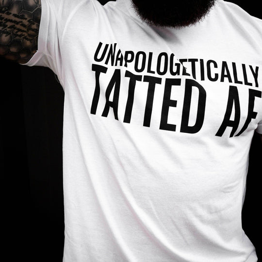 Unapologetically Tatted AF Men's T-shirt - One Revolver Surfboards