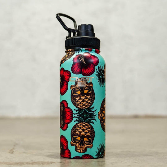 32oz Metal Hydration Bottle V2 | 24hr Insulated + Drink Port - One Revolver Surfboards