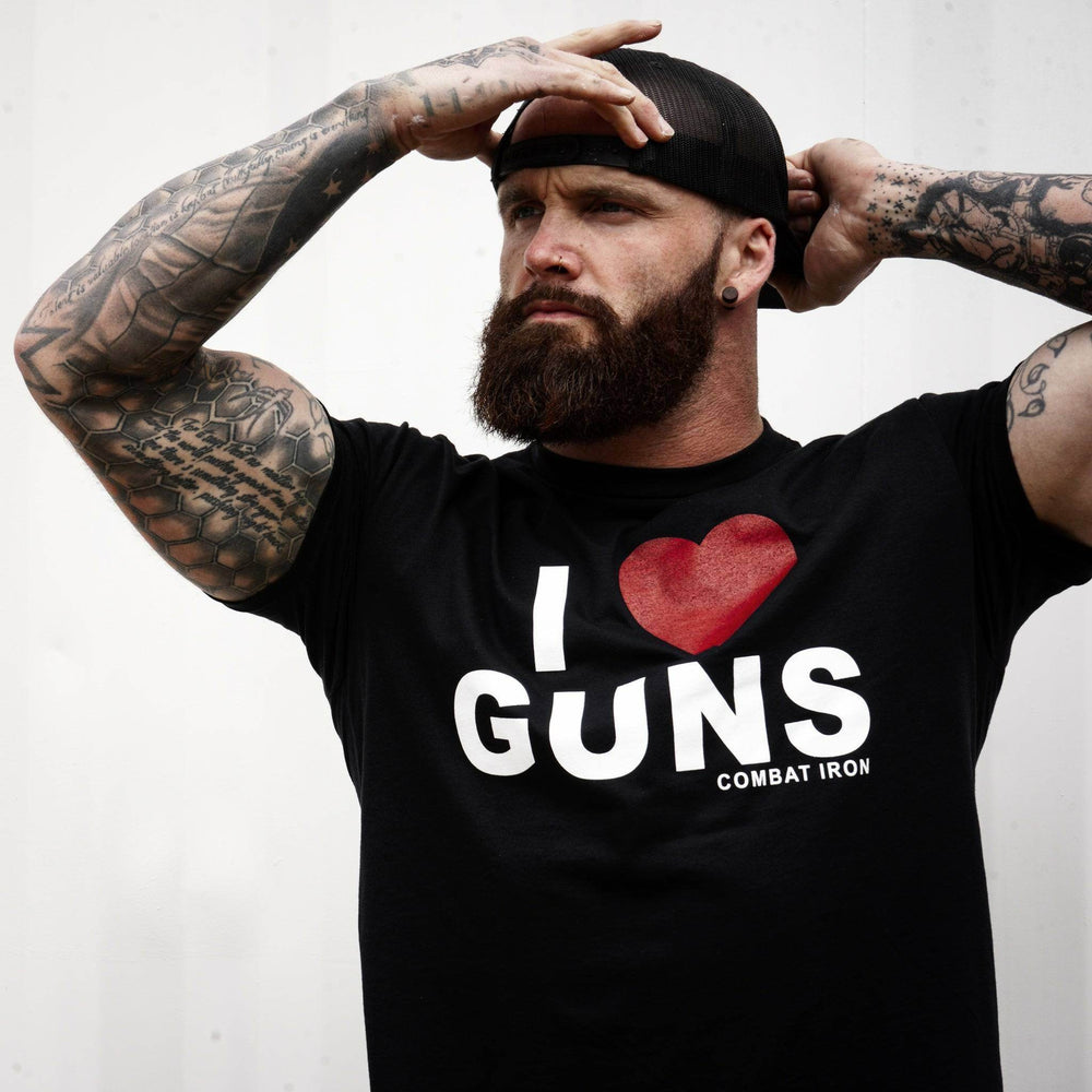 I Love Gun's Men's T-Shirt - One Revolver Surfboards