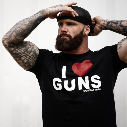 I Love Gun's Men's T-Shirt - One Revolver Surfboards