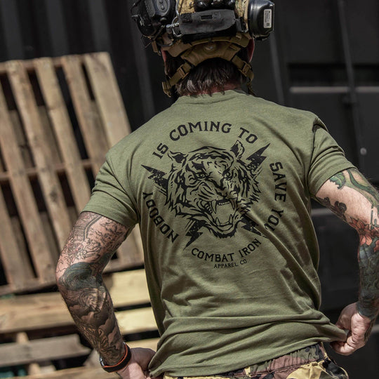 Nobody Is Coming To Save You Men's T-Shirt - One Revolver Surfboards