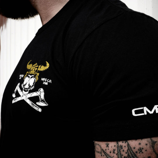 FEAR NOT DEATH, VIKING WARRIOR MEN'S T-SHIRT - One Revolver Surfboards