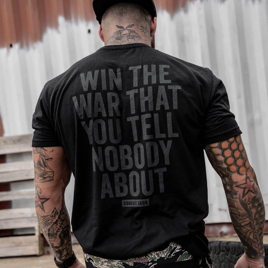Win The War You Tell Nobody About Men's T-Shirt - One Revolver Surfboards