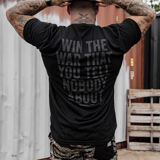 Win The War You Tell Nobody About Men's T-Shirt - One Revolver Surfboards