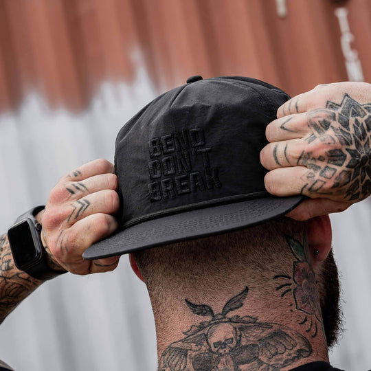 Bend Don't Break Subdued Crushable Rope SnapBack - One Revolver Surfboards