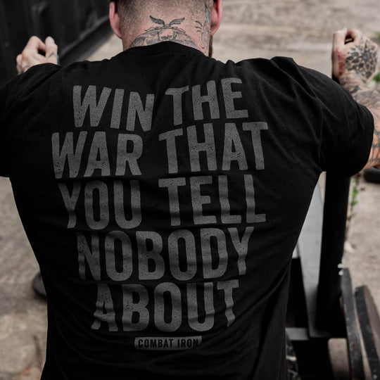 Win The War You Tell Nobody About Men's T-Shirt - One Revolver Surfboards