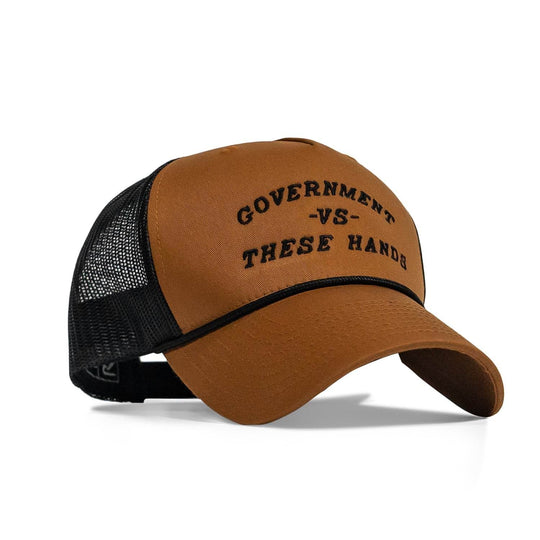 Government -vs- These Hands Rope SnapBack Hat - One Revolver Surfboards