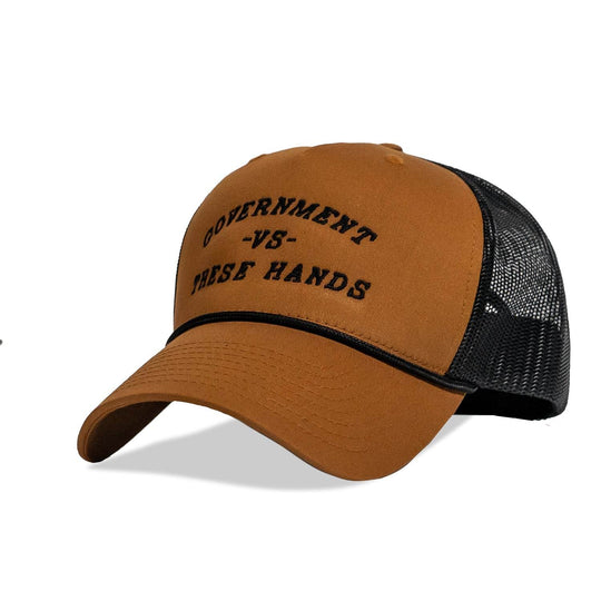 Government -vs- These Hands Rope SnapBack Hat - One Revolver Surfboards