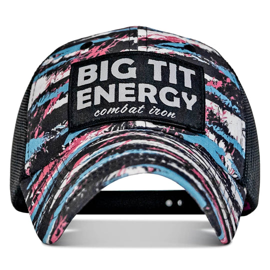 Big Tit Energy Patch Ripstop Mesh Snapback Hat - One Revolver Surfboards