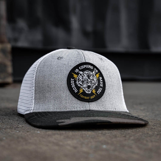 Nobody Is Coming To Save You Patch Snapback Hat - One Revolver Surfboards