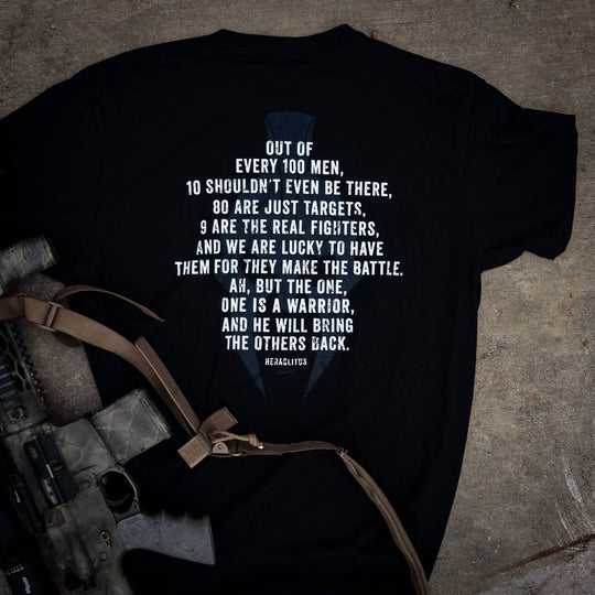 HERACLITUS WARRIOR MEN'S T-SHIRT - One Revolver Surfboards