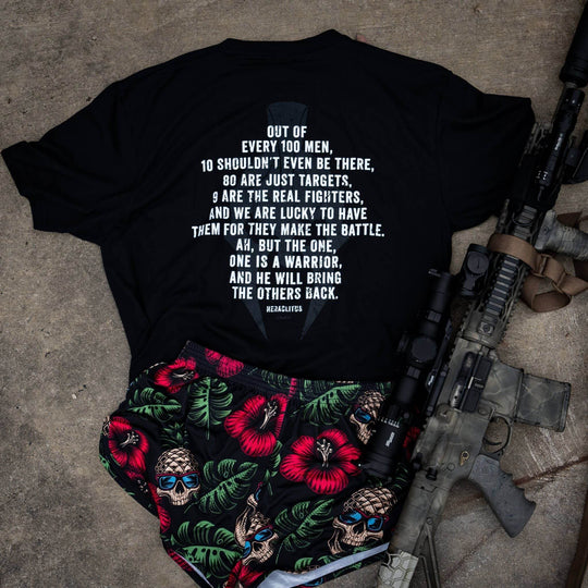 HERACLITUS WARRIOR MEN'S T-SHIRT - One Revolver Surfboards