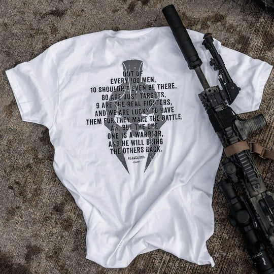 HERACLITUS WARRIOR MEN'S T-SHIRT - One Revolver Surfboards