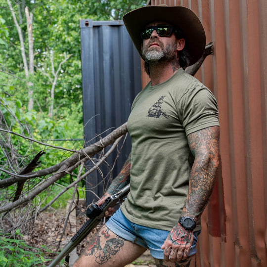 George Washington: Heard You B*tches Needed Another Revolution Men's T-Shirt - One Revolver Surfboards