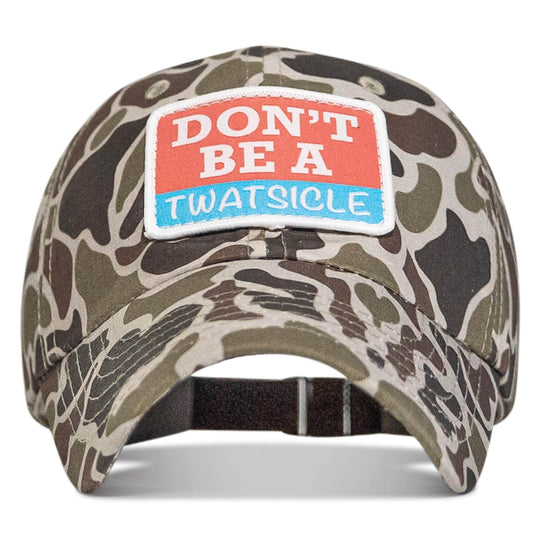 Don't Be A Twatsicle Patch RipStop Low Pro Hat - One Revolver Surfboards