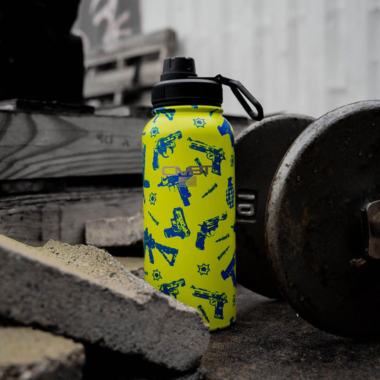 32oz Metal Hydration Bottle V2 | 24hr Insulated + Drink Port - One Revolver Surfboards