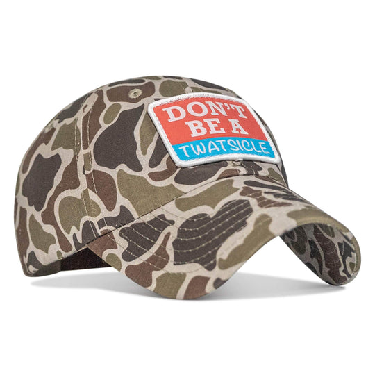 Don't Be A Twatsicle Patch RipStop Low Pro Hat - One Revolver Surfboards