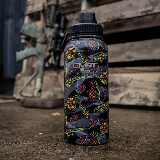 32oz Metal Hydration Bottle V2 | 24hr Insulated + Drink Port - One Revolver Surfboards