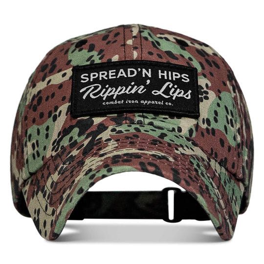 Spreadin' Hips and Rippin' Lips Low Profile RipStop Hat - One Revolver Surfboards