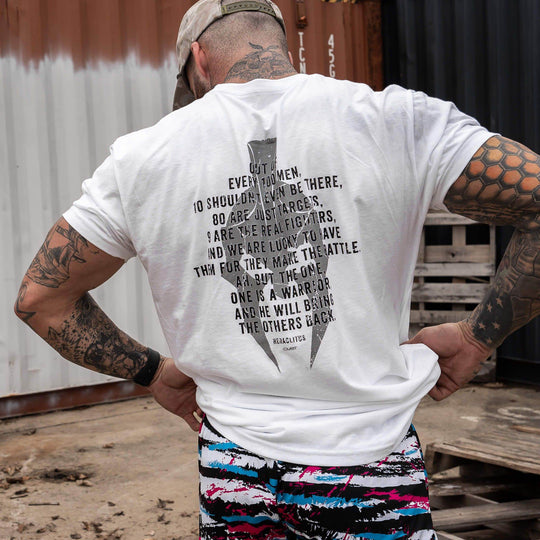 HERACLITUS WARRIOR MEN'S T-SHIRT - One Revolver Surfboards