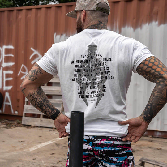 HERACLITUS WARRIOR MEN'S T-SHIRT - One Revolver Surfboards