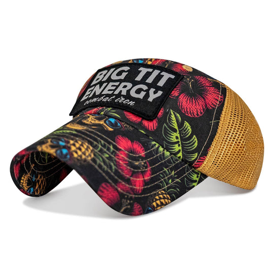 Big Tit Energy Patch Ripstop Mesh Snapback Hat - One Revolver Surfboards
