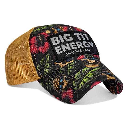 Big Tit Energy Patch Ripstop Mesh Snapback Hat - One Revolver Surfboards
