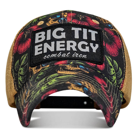 Big Tit Energy Patch Ripstop Mesh Snapback Hat - One Revolver Surfboards