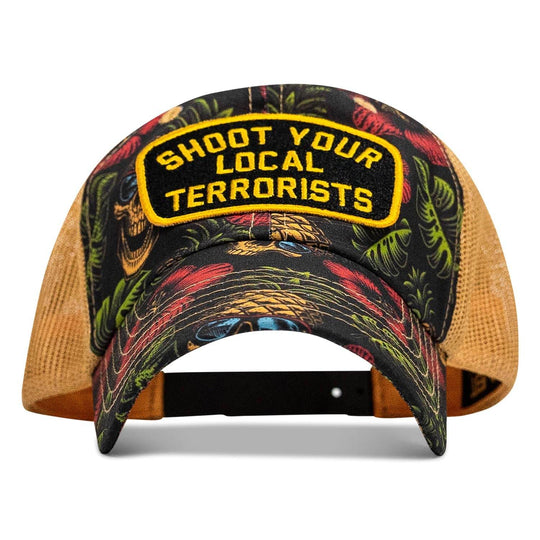 Shoot Your Local Terrorists Patch Low Pro Ripstop Snapback - One Revolver Surfboards